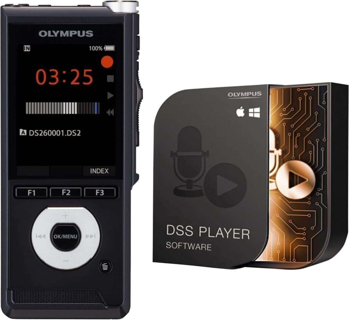 Test du dictaphone OM System DS-2700 avec logiciel odms R8
