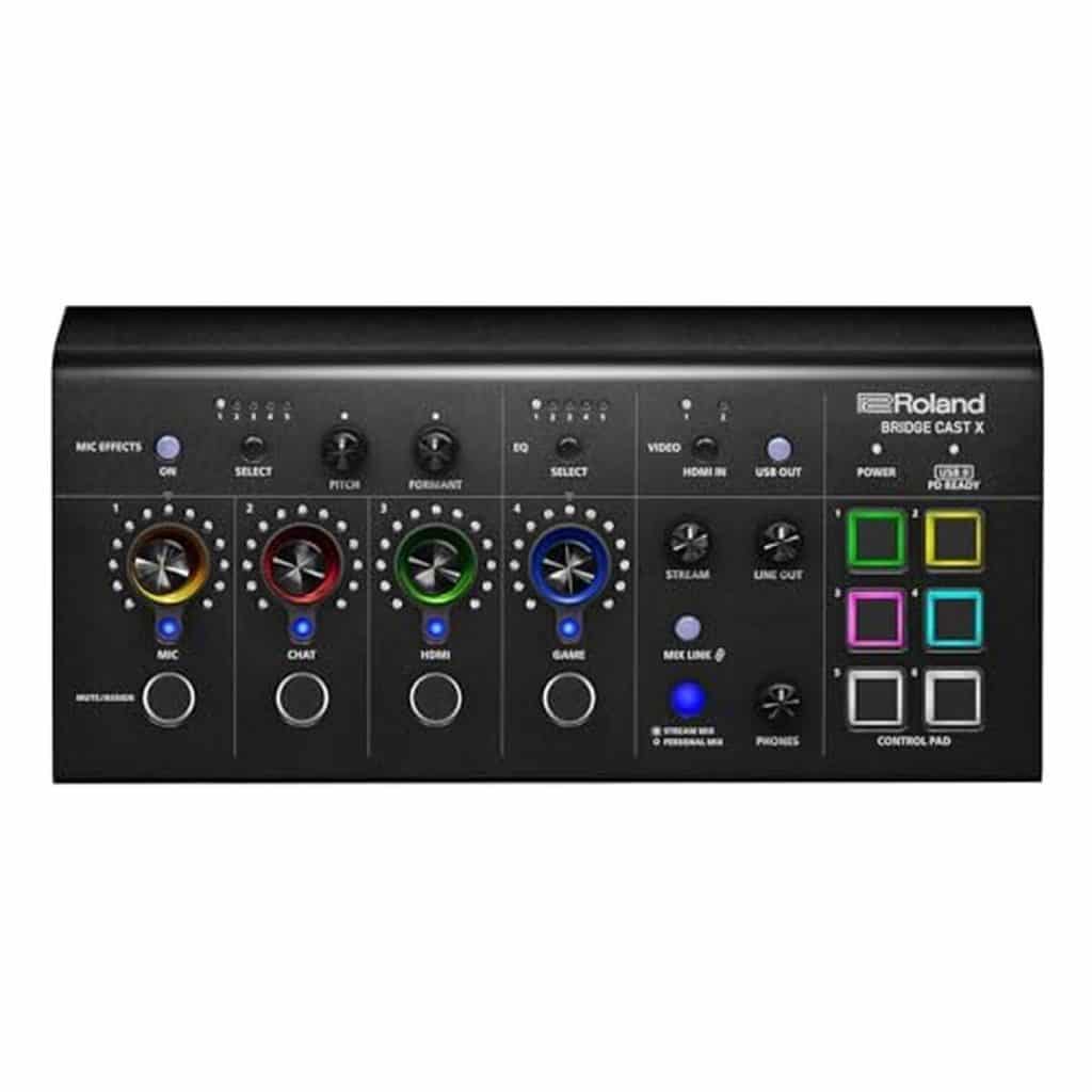 Test : interface de streaming audio Roland BRIDGE CAST X pour gamers