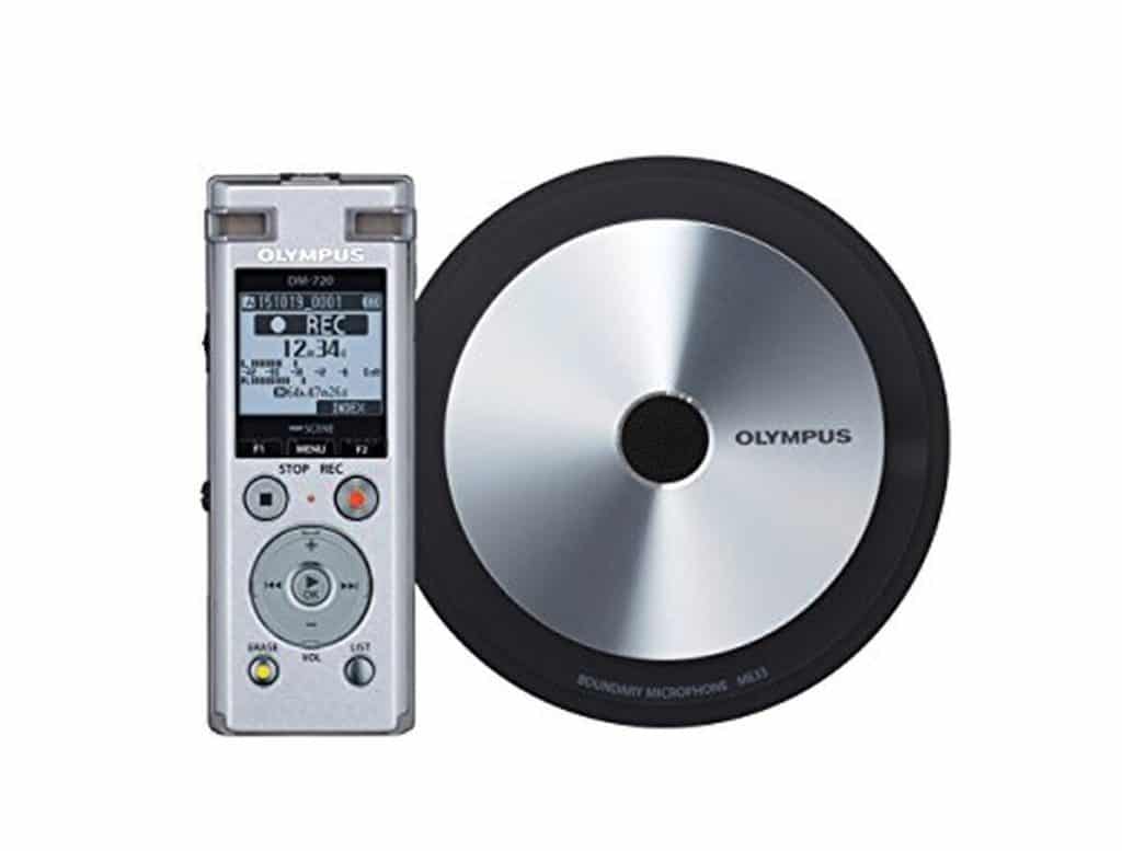 Test Olympus DM-720 : dictaphone de réunion compact et performant