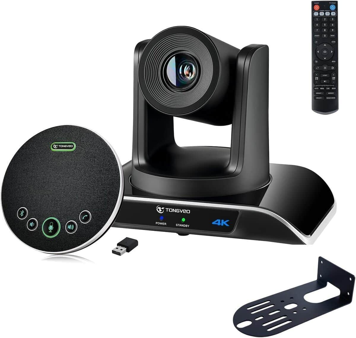 Test : tONGVEO, caméra de conférence PTZ 4K avec zoom 20x