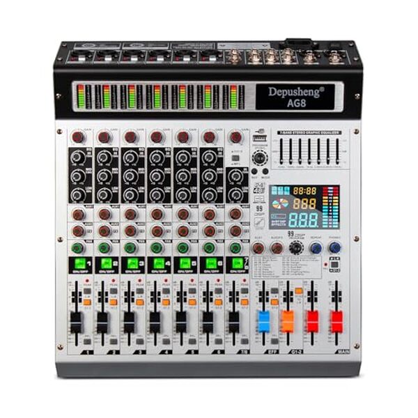 Découvrez notre test détaillé de la table de mixage Depusheng AG8 : polyvalence, performance et qualité sonore pour les DJ et musiciens professionnels.