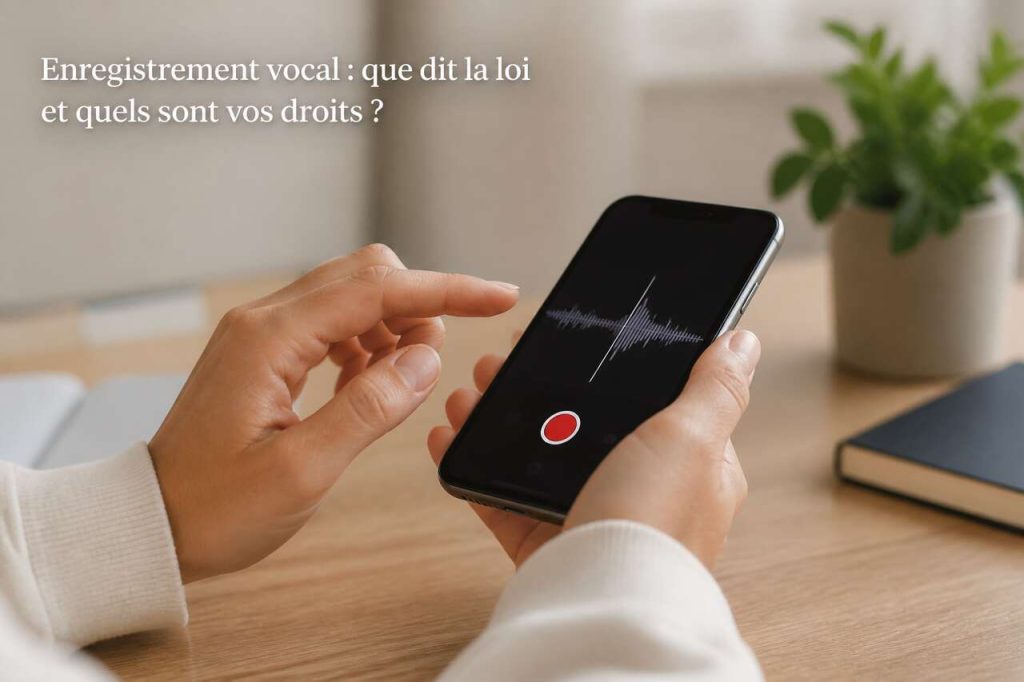 Enregistrement vocal : que dit la loi et quels sont vos droits ?