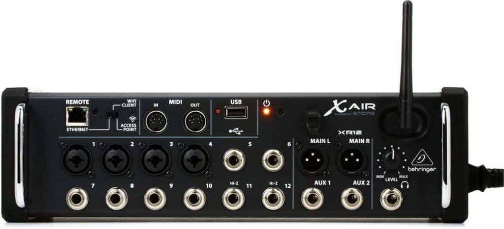 Test du Behringer X AIR XR12 : la console nomade ultime