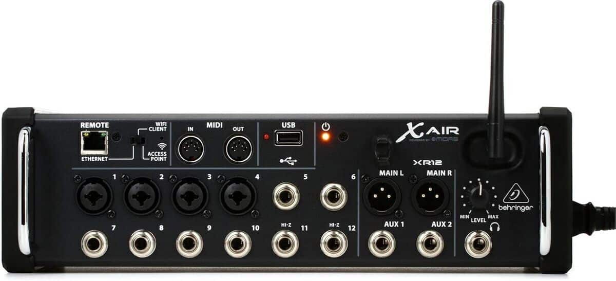 Test du Behringer X AIR XR12 : la console nomade ultime