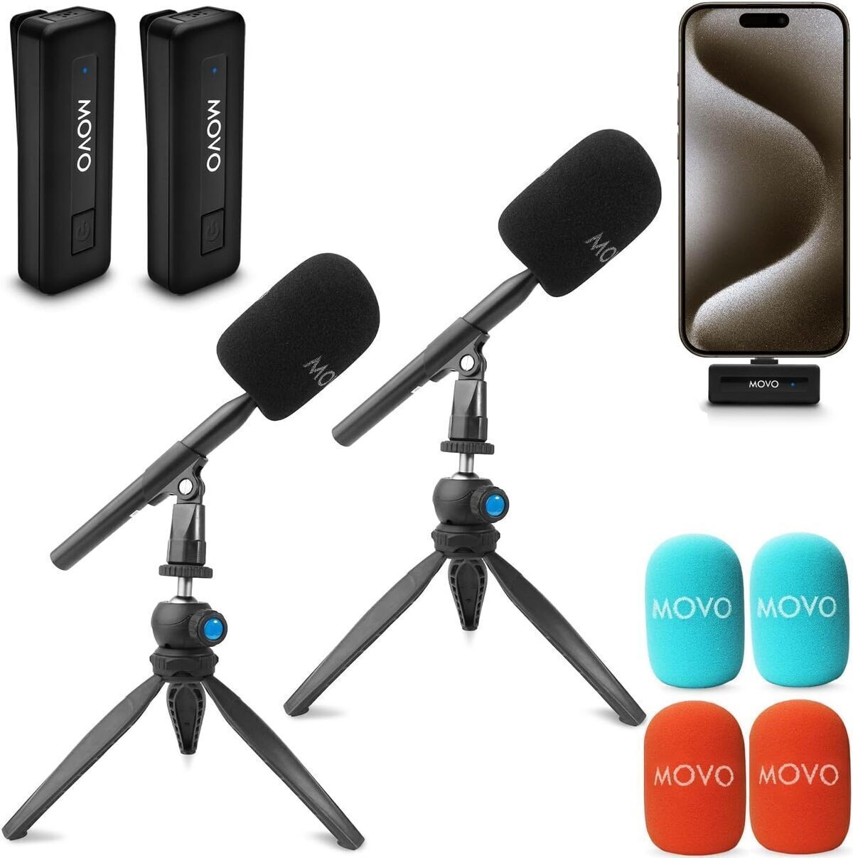 Test du micro Movo Mini UC-Duo : l'équipement idéal pour podcasting