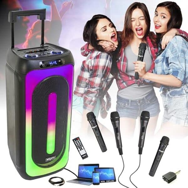 Découvrez notre test détaillé du pack karaoké Party Light & Sound 1000W : puissance, qualité sonore et effets lumineux pour vos soirées réussies.