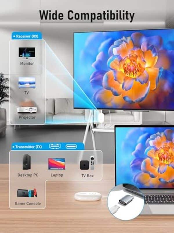 Découvrez notre test détaillé de l'émetteur récepteur HDMI sans fil Lemorele 50 m. Performances en full HD, portée, fiabilité : tous les critères pour vos conférences. 