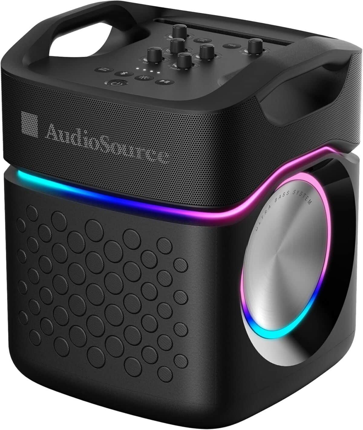 Test : audiosource AP40, le haut-parleur de fête portable et puissant