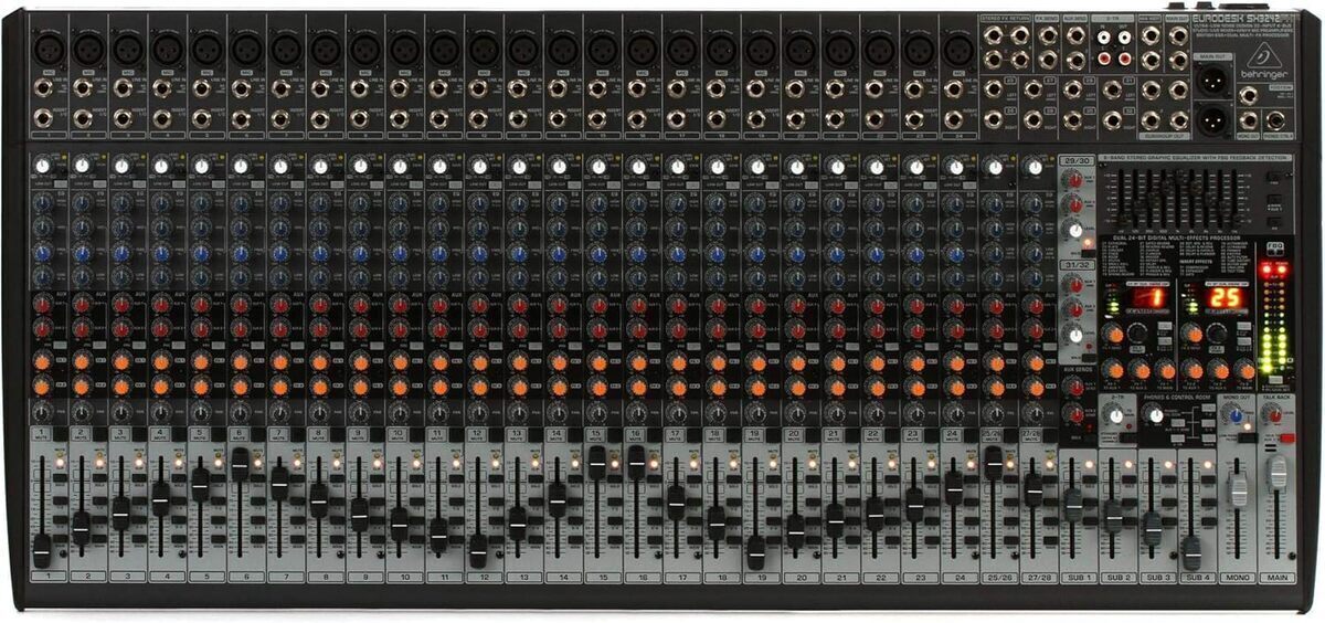 Test de la console Behringer Eurodesk SX3242FX
