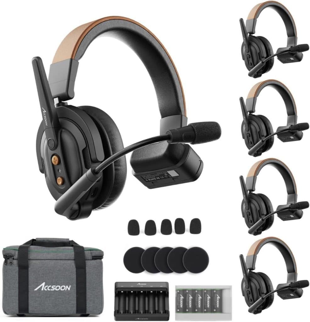 Test du casque intercom sans fil Accsoon Como SE : efficacité à 400 m