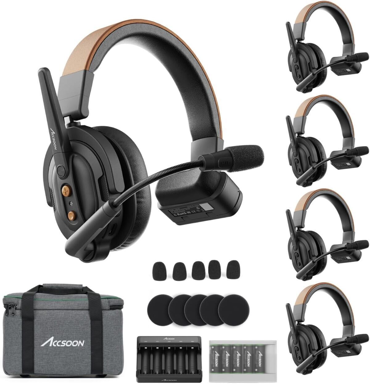 Test du casque intercom sans fil Accsoon Como SE : efficacité à 400 m