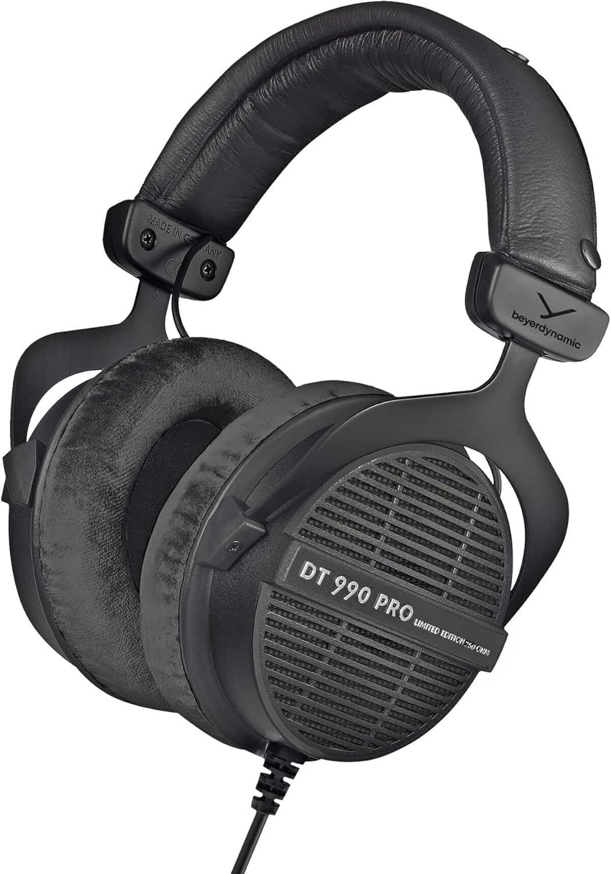 Test du casque studio Beyerdynamic DT 990 Pro noir edition 250 ohm