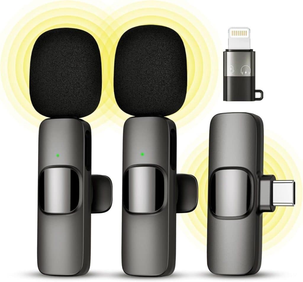 Test du microphone lavalier sans fil Qhot : performance cristalline pour iPhone et iPad