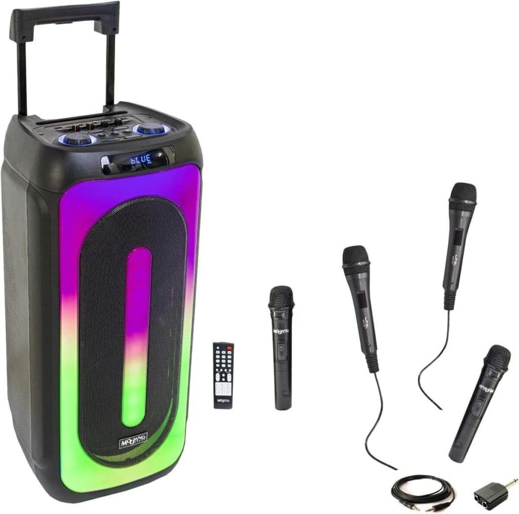 Test du pack karaoké Party Light & Sound 1000W : soirée réussie