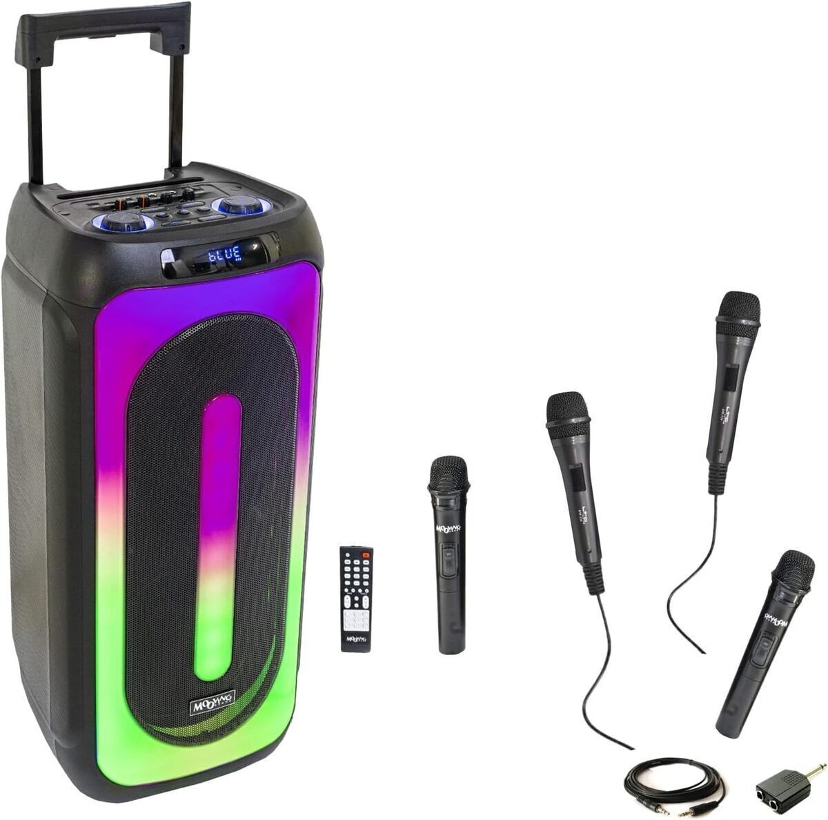 Test du pack karaoké Party Light & Sound 1000W : soirée réussie
