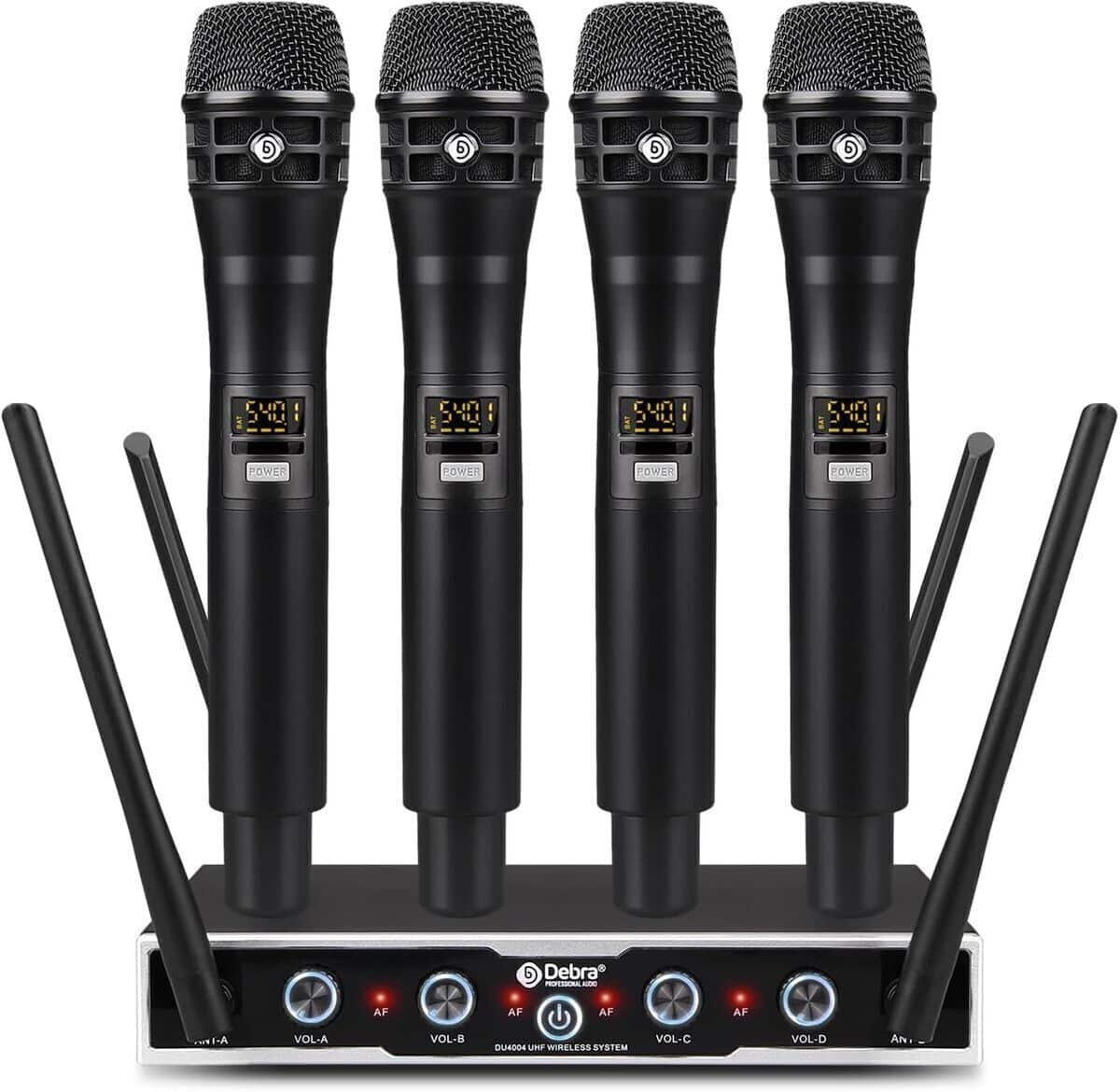Test du système microphone sans fil D Debra DU4004 UHF