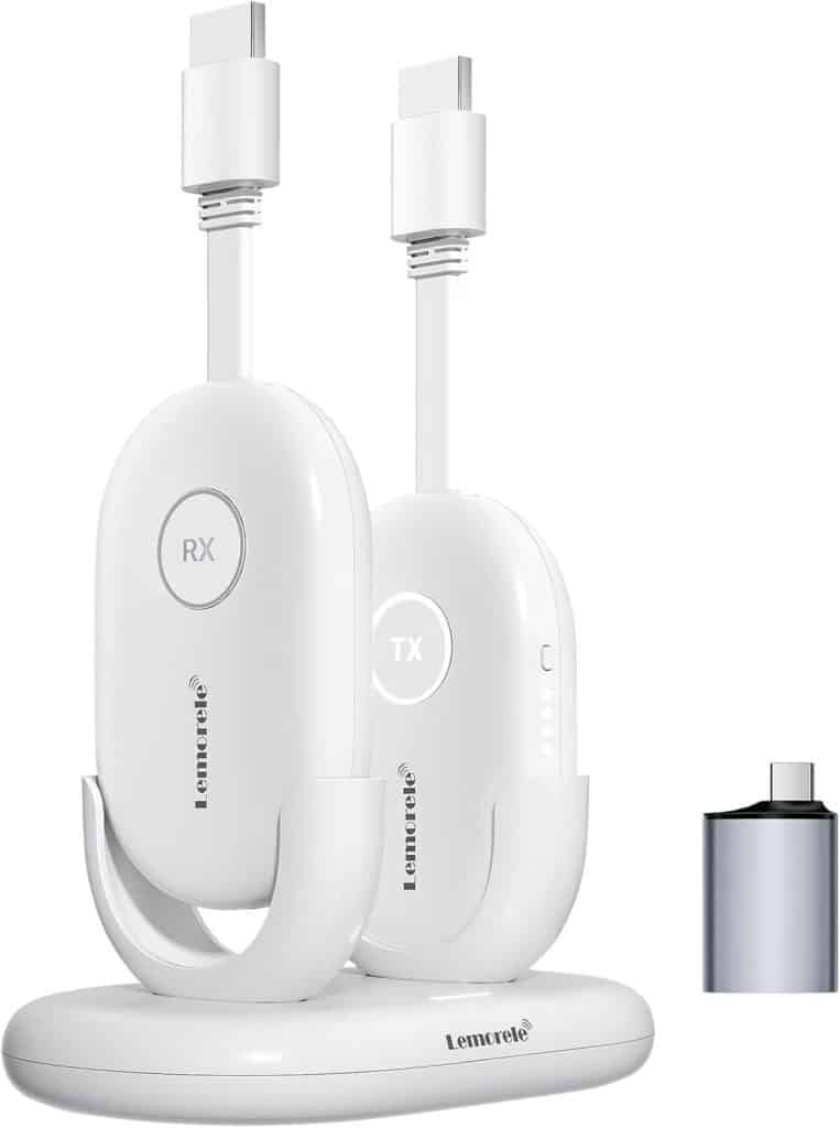 Test : émetteur récepteur HDMI sans fil Lemorele 50 m, full HD pour conférences