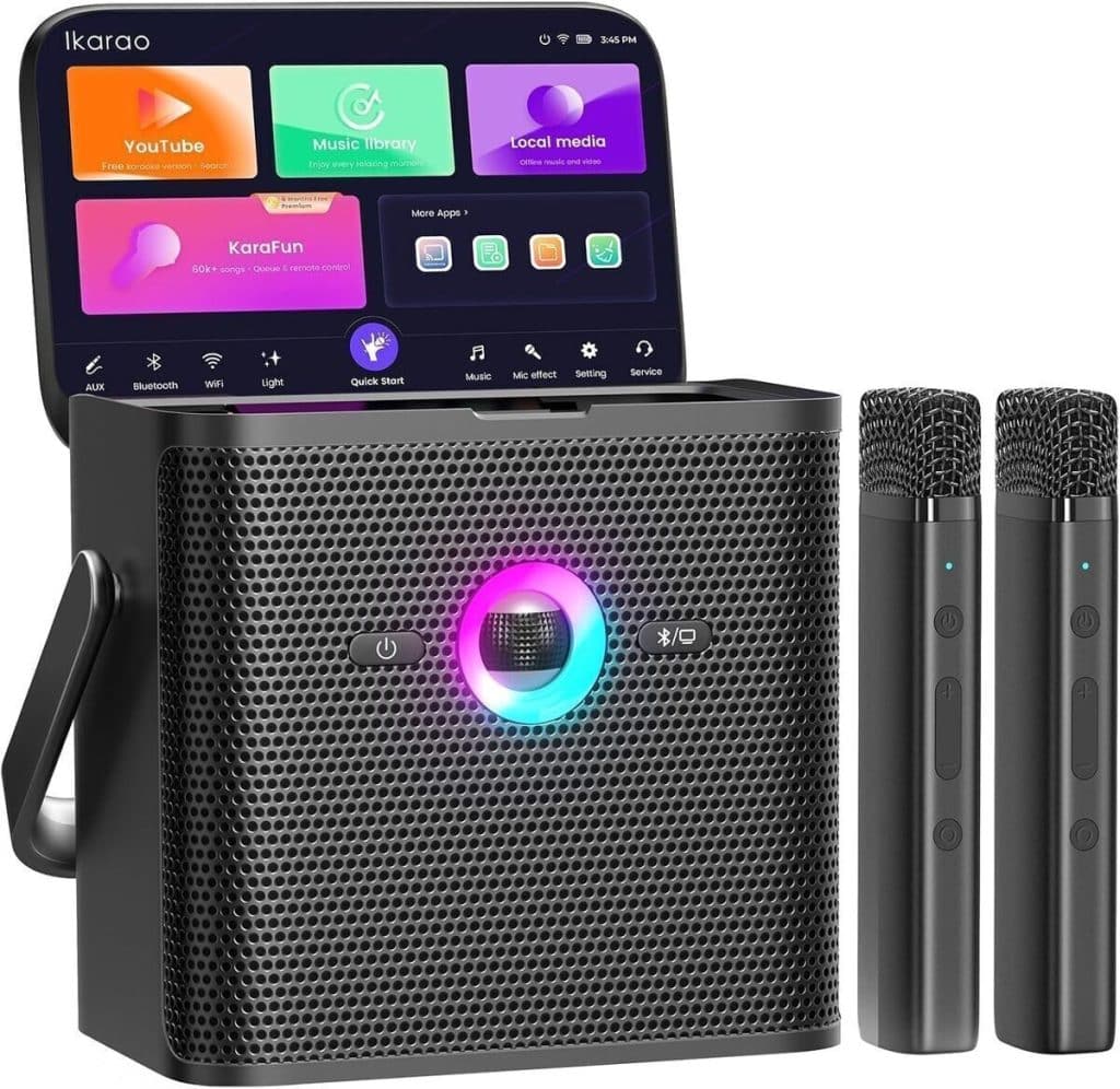 Test : machine de karaoké iKarao avec écran et WiFi