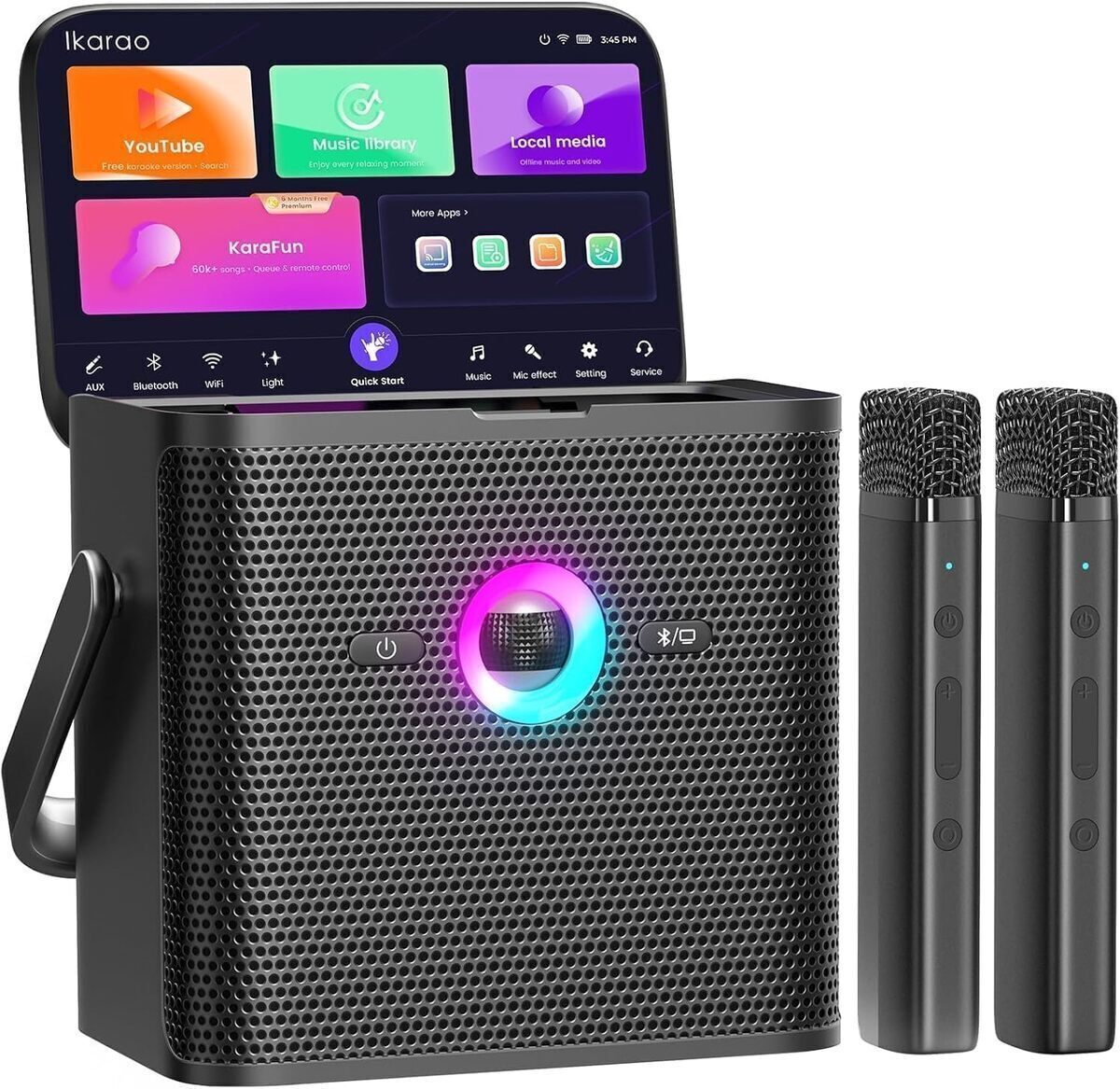 Test : machine de karaoké iKarao avec écran et WiFi