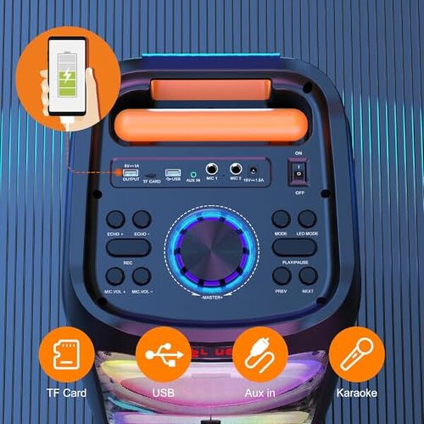 Découvrez notre test complet de la machine de karaoké HWWR : 2 micros sans fil et subwoofer 8 pouces pour des soirées karaoké inoubliables en famille.