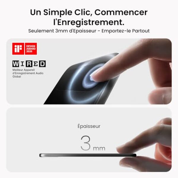Découvrez notre test du Comulytic Note Pro, l'enregistreur vocal IA révolutionnaire avec transcription illimitée. Avis complet, fonctionnalités et performances.