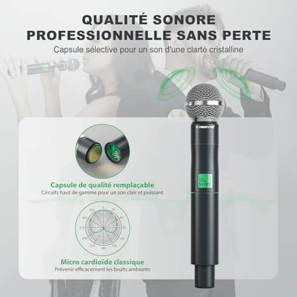 Découvrez notre test détaillé du microphone sans fil Phenyx Pro PTU-5000A 4 canaux : performances, qualité audio et fiabilité pour événements professionnels.