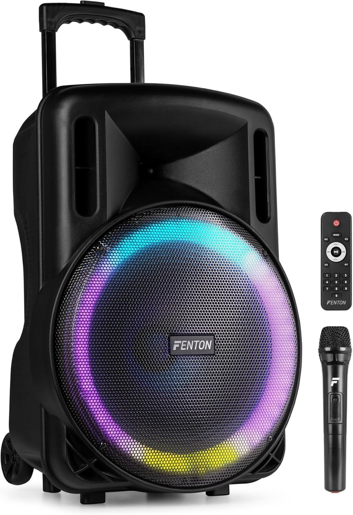 Test de l'enceinte Fenton FT15LED MK2 : 800 watts nomades pour vos soirées