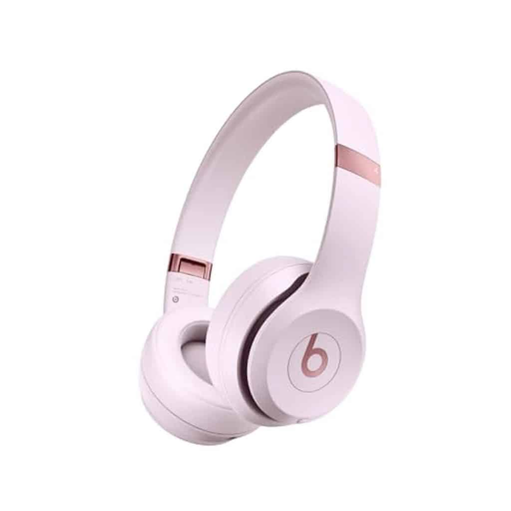 Test du Beats Solo 4 : casque bluetooth endurant et élégant en rose pâle