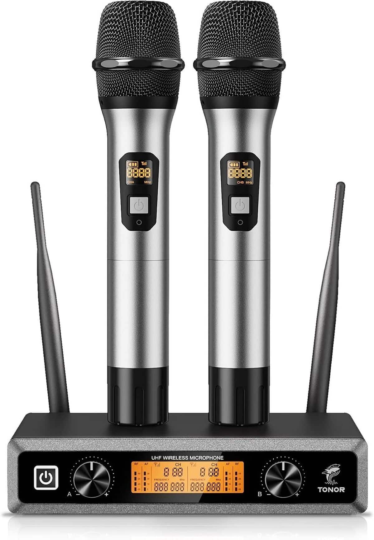 Test du microphone sans fil Tonor TW820 : performance dynamique à 60 m