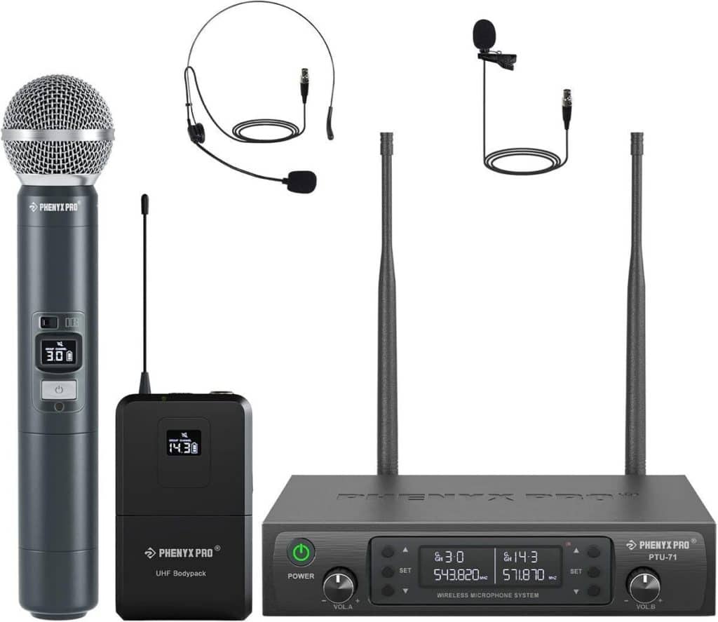 Test du système de micro sans fil Phenyx Pro PTU-71-1H1B : performance et polyvalence
