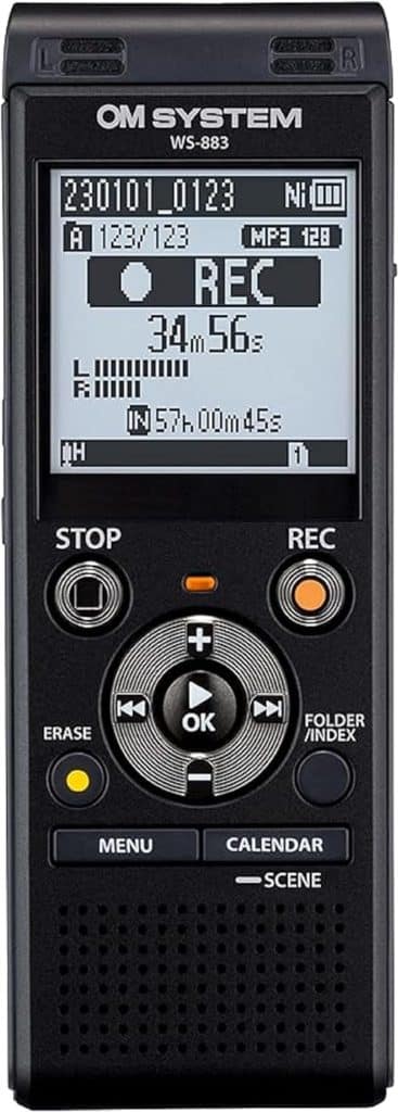 Test : enregistreur vocal numérique Om System WS-883 avec USB direct
