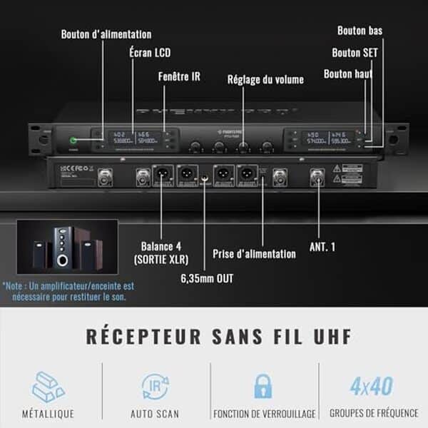 Découvrez notre test détaillé du microphone sans fil Phenyx Pro PTU-7000-2H2B : performance, portée, qualité audio et polyvalence pour événements professionnels.
