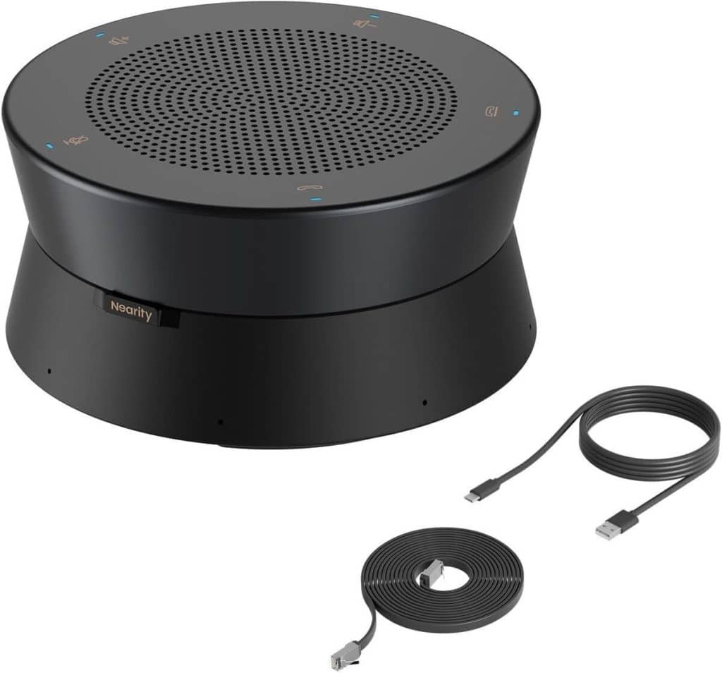 Test du haut-parleur Nearity A21S : 8 microphones et suppression du bruit AI 2.0
