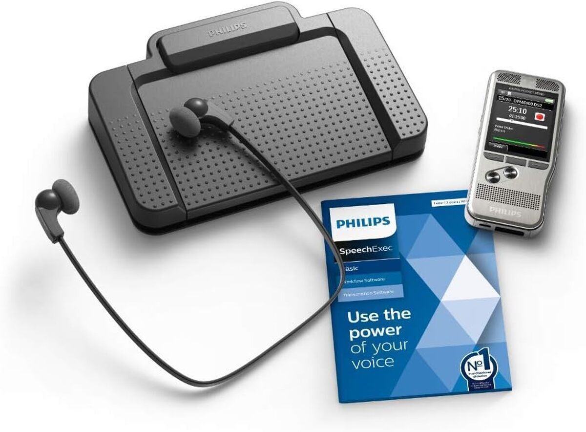 Test du kit de dictée/transcription Philips DPM6700 avec abonnement SpeechExec 2 ans