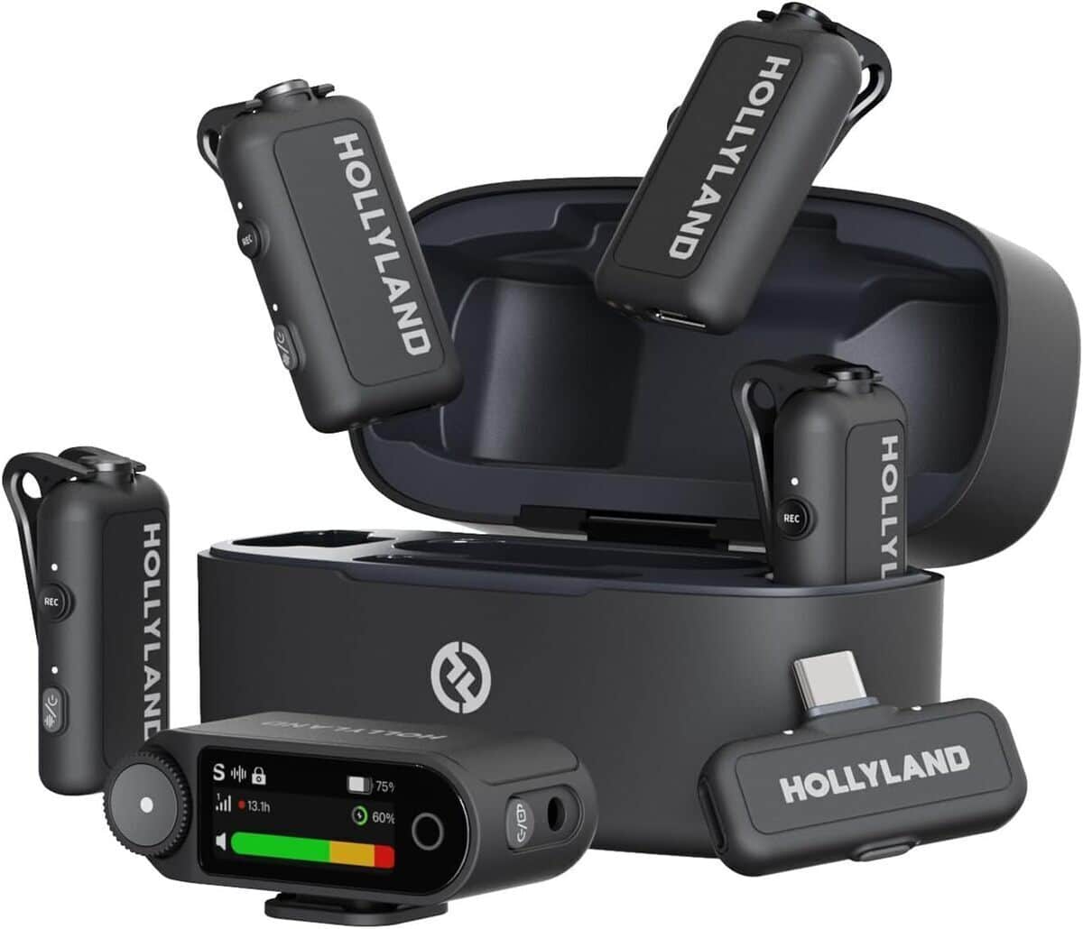 Test du micro-cravate sans fil Hollyland Lark Max 2 Combo : performance et réduction du bruit IA