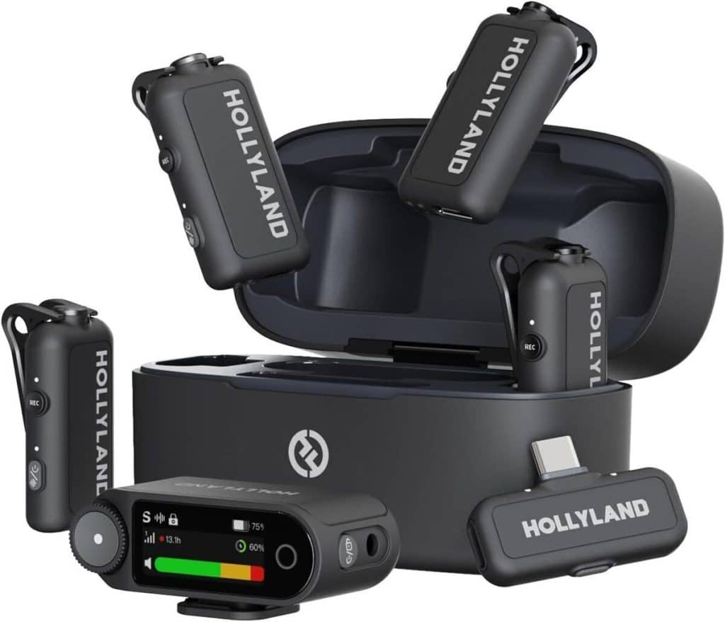 Test du micro-cravate sans fil Hollyland Lark Max 2 pour tournage multi-personnes