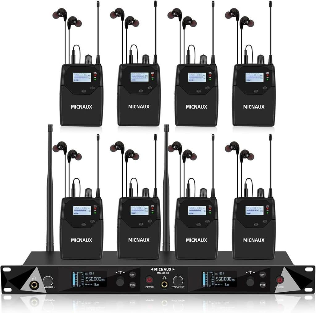 Test : système de moniteur intra-auriculaire MICNAUX UHF Pro Mono IEM