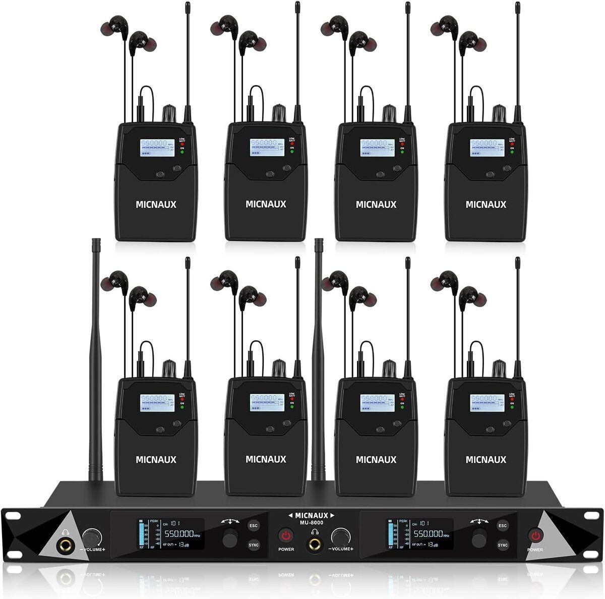 Test : système de moniteur intra-auriculaire MICNAUX UHF Pro Mono IEM