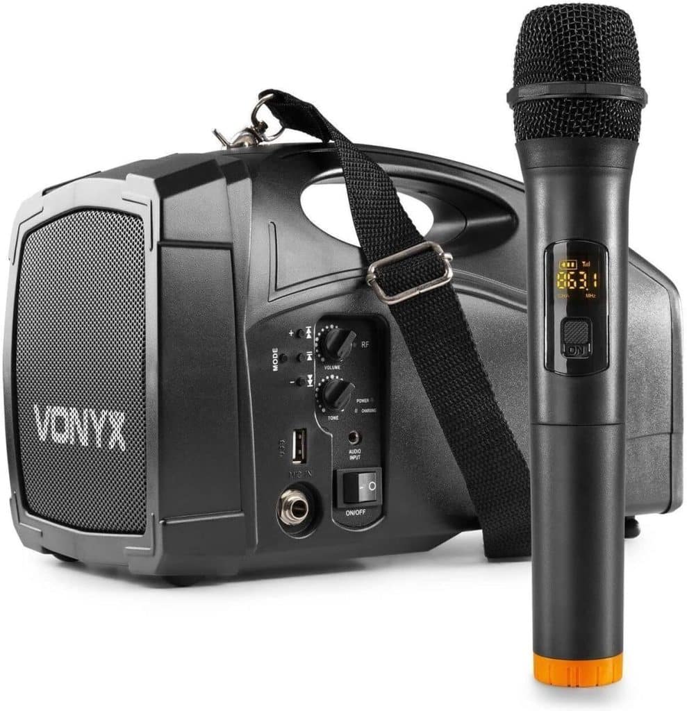 Test Vonyx ST014 : amplificateur de voix portable 30W