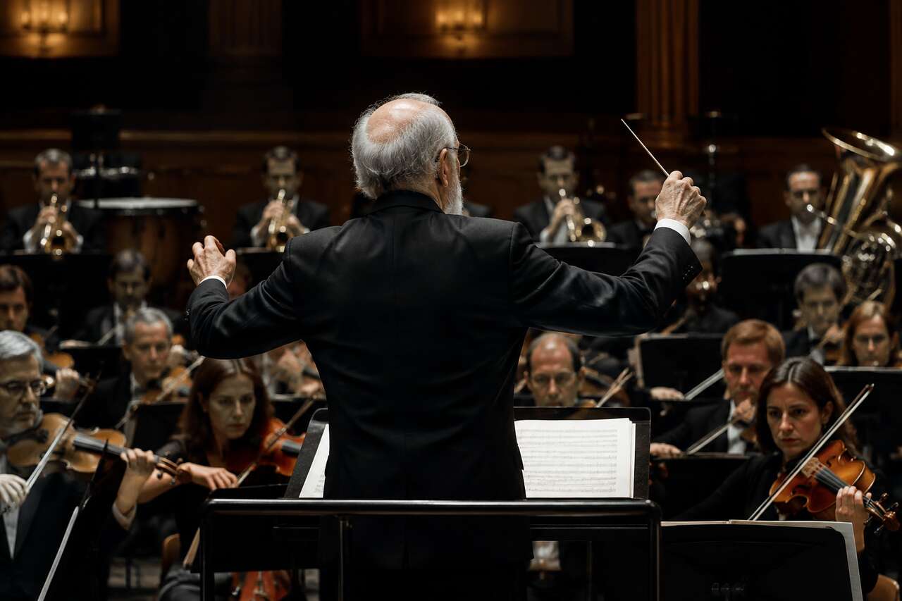 John williams, le compositeur qui a d&eacute;fini la signature musicale de la saga