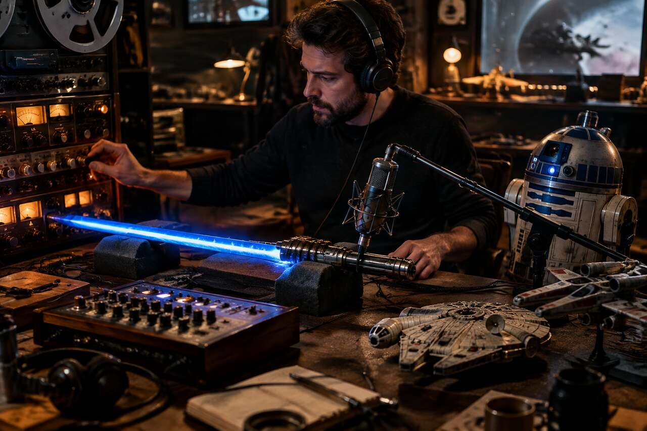 Bruitages cultes: comment ont &eacute;t&eacute; cr&eacute;&eacute;s les sons du sabre laser, des dro&iuml;des et des vaisseaux