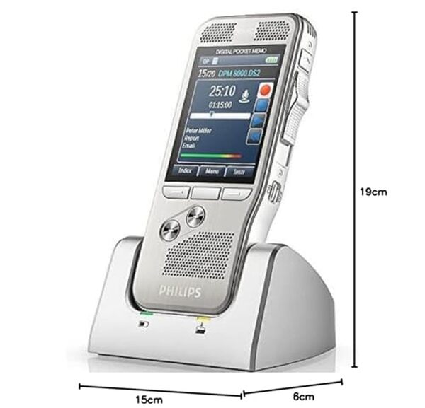 Découvrez notre test détaillé du dictaphone Philips DPM8100/00 : performances, fonctionnalités et qualité audio du meilleur enregistreur en argent brossé pour professionnels.