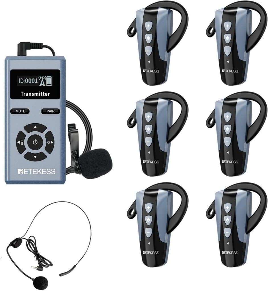 Test du système de guide touristique Retekess TT106S : pratique et longue endurance
